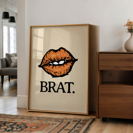 Orange Lips Say What They Mean