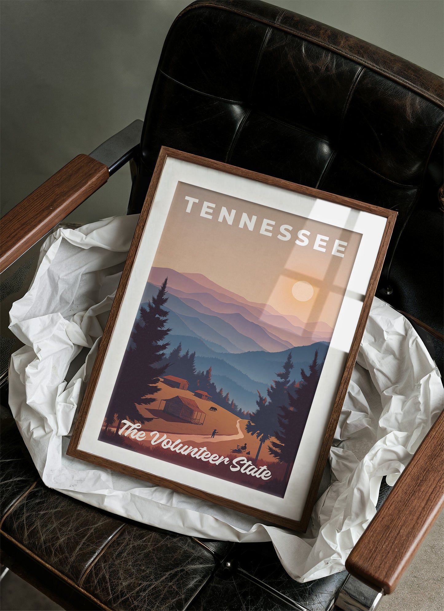 Tennessee Ridges Hold Evening's Glow