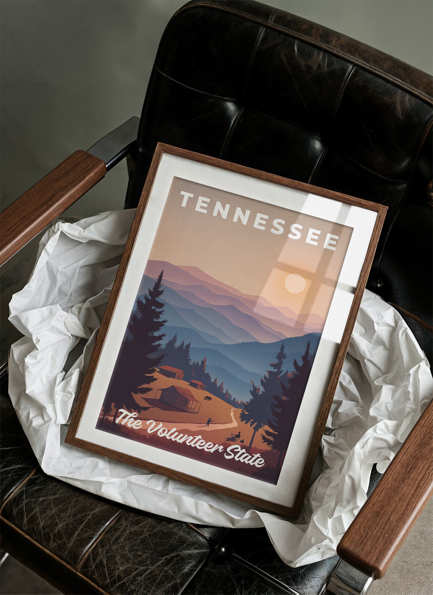 Tennessee Ridges Hold Evening's Glow