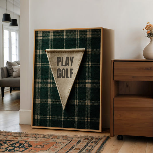 Pennant Hangs In The Clubhouse