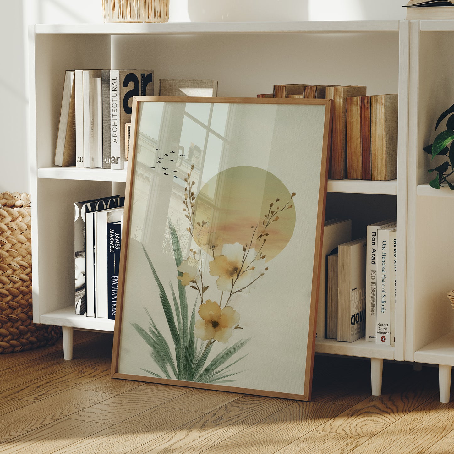 Golden Petals Chase Morning Light