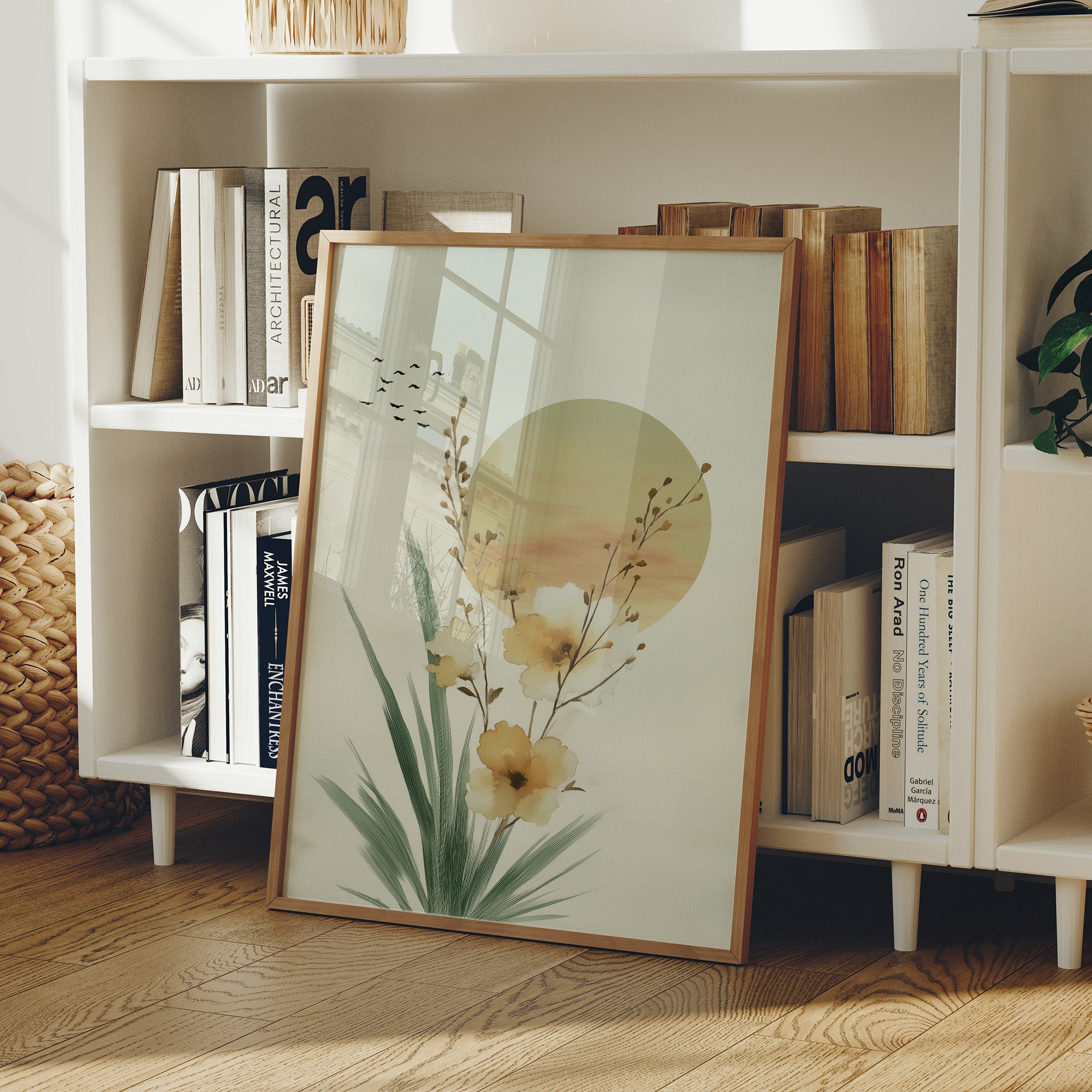 Golden Petals Chase Morning Light