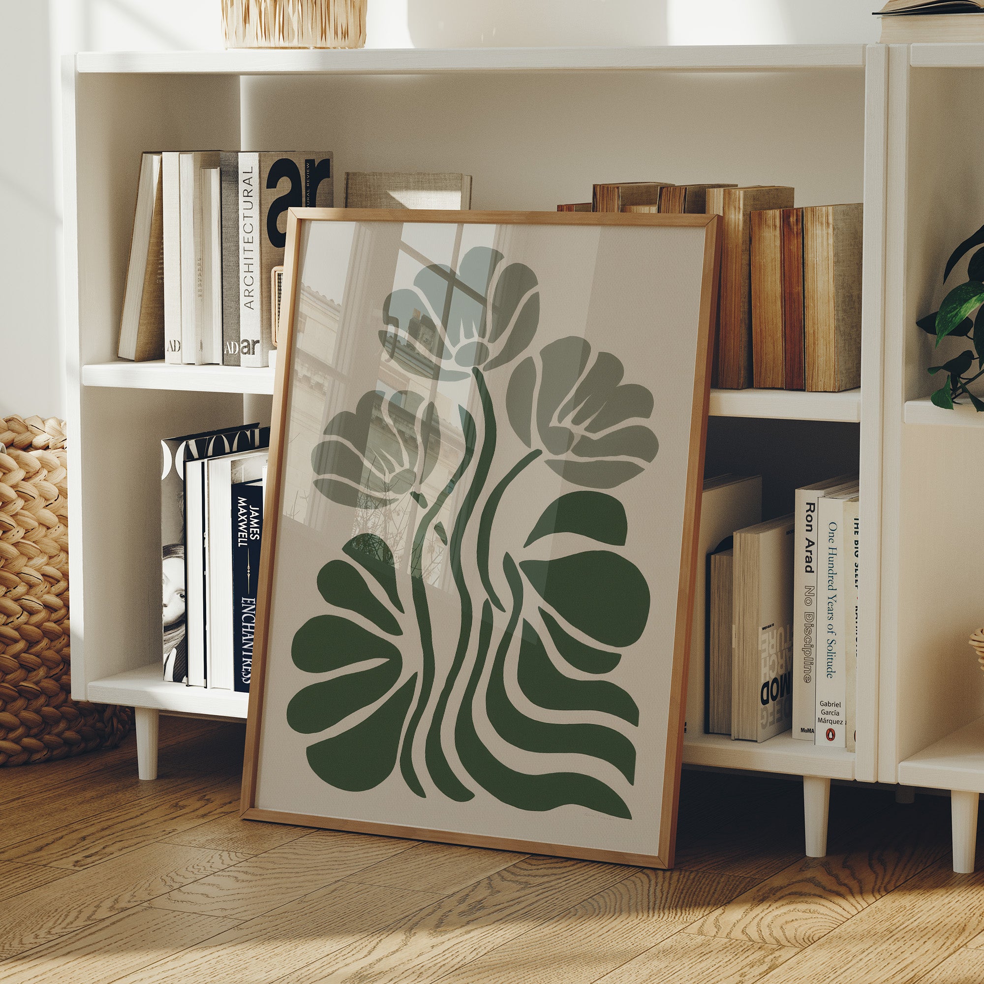 Tulips Dance In Sage Symmetry