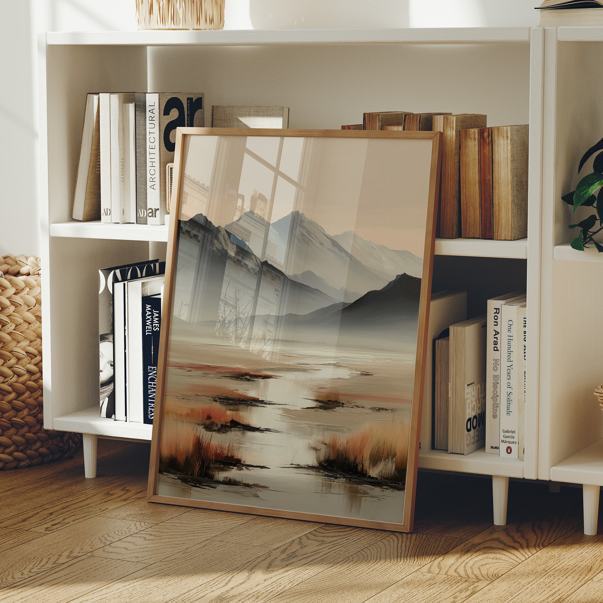 Copper Marshes Meet Mountain Mist