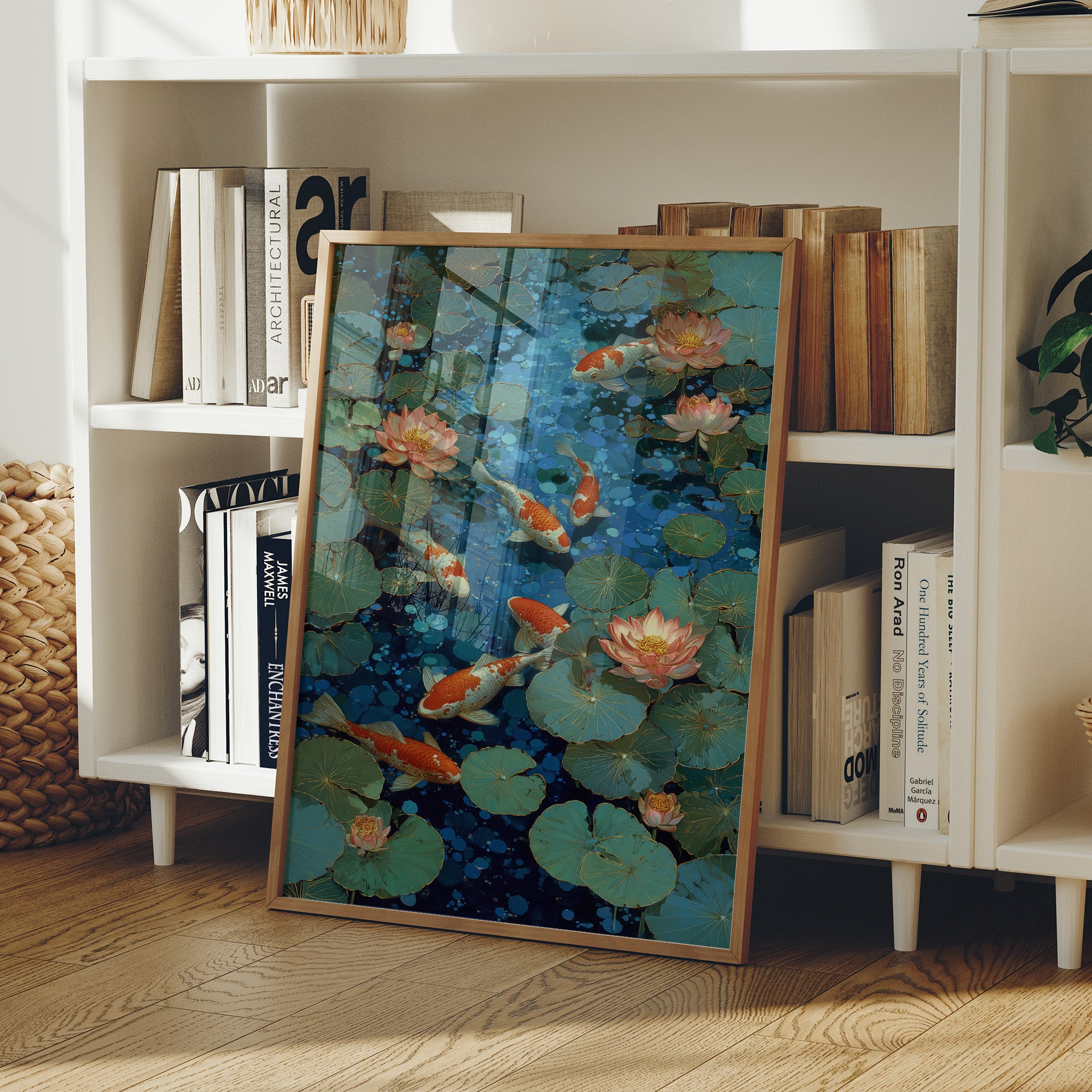 Koi Dance Through Lotus Dreams