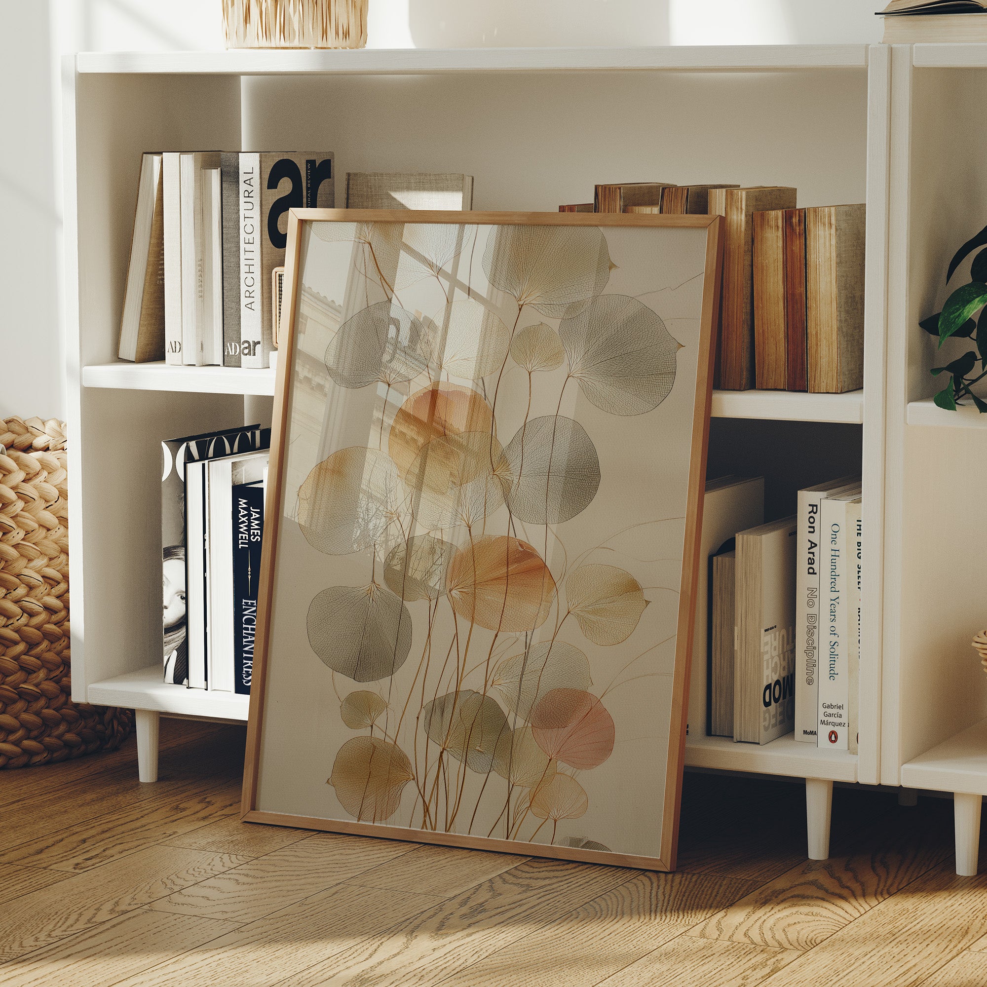 Moonflower Petals Dance In Light