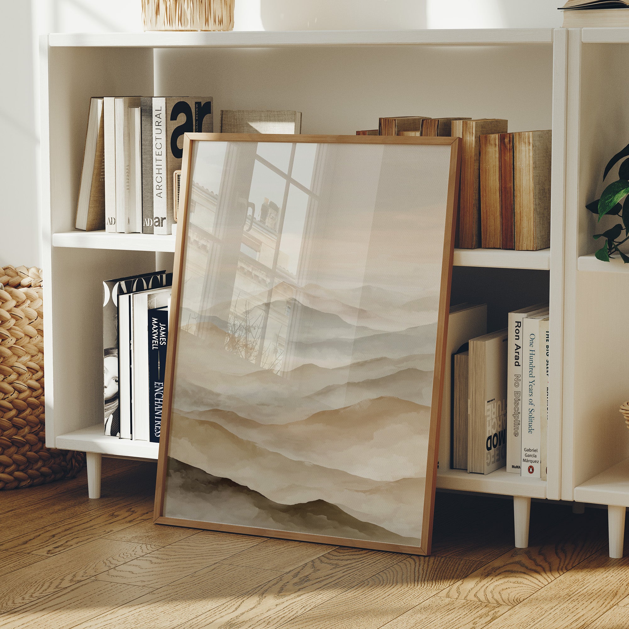 Peaks Float In Morning Mist