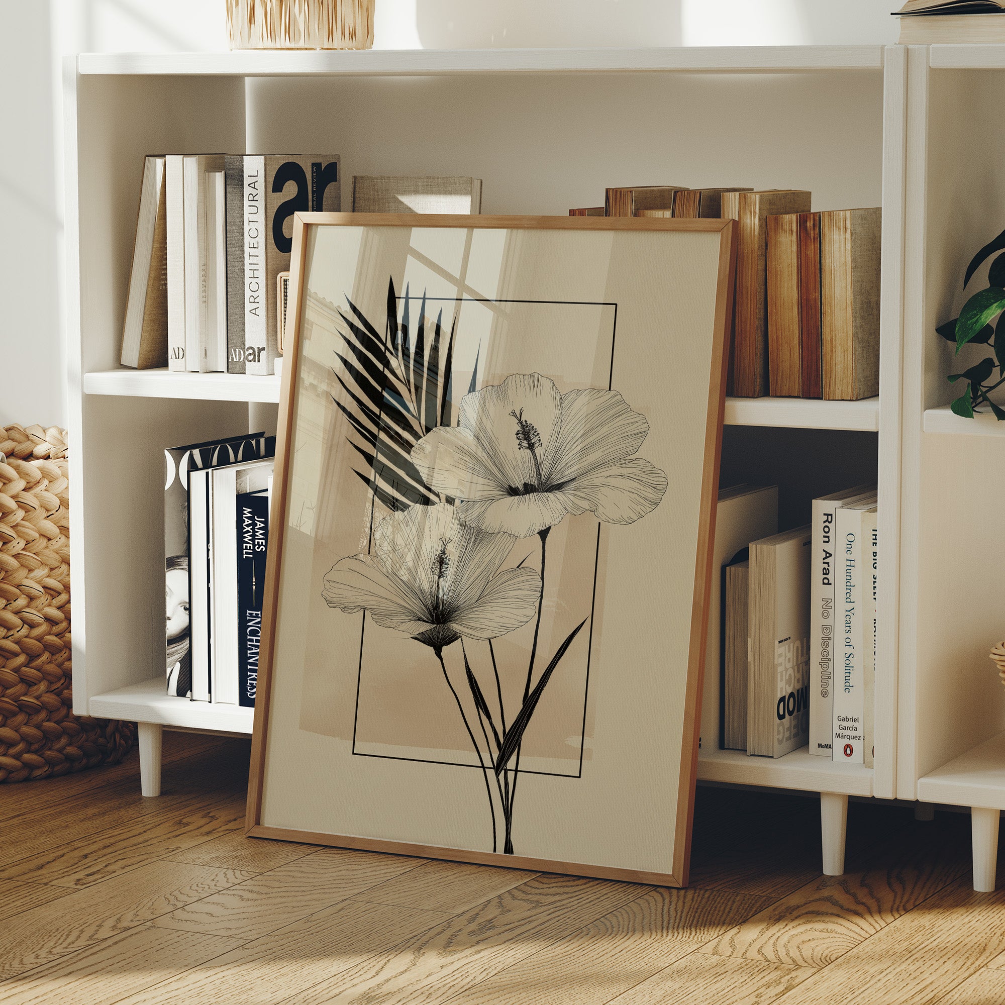 Tropical Lines Meet Gentle Petals