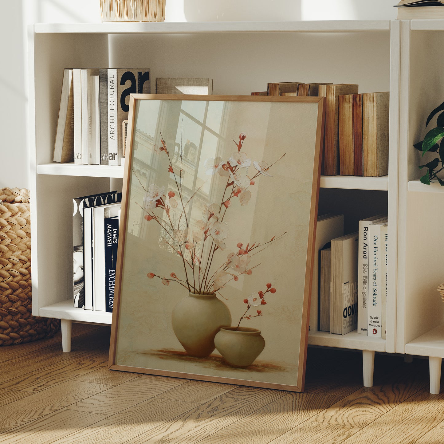 Cherry Blossoms Find Earthen Home