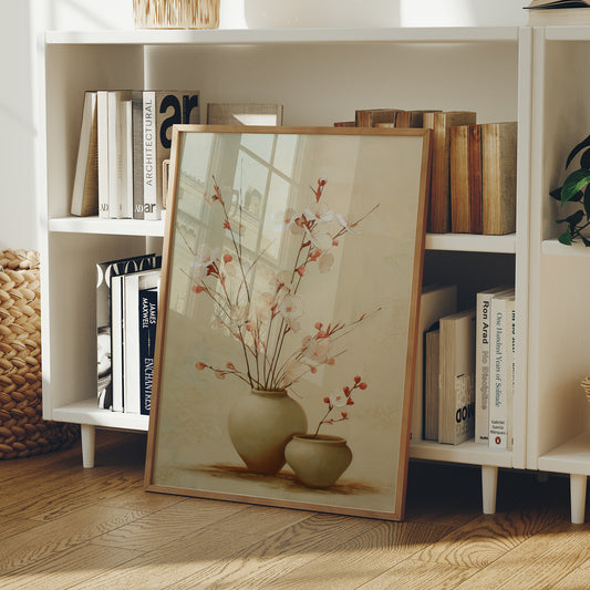 Cherry Blossoms Find Earthen Home