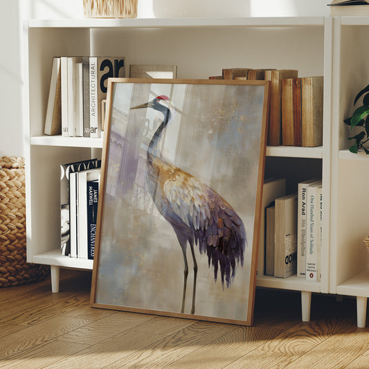 Elegant Crane Studies Library Light