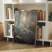 Cherry Blossoms Pierce Storm Clouds