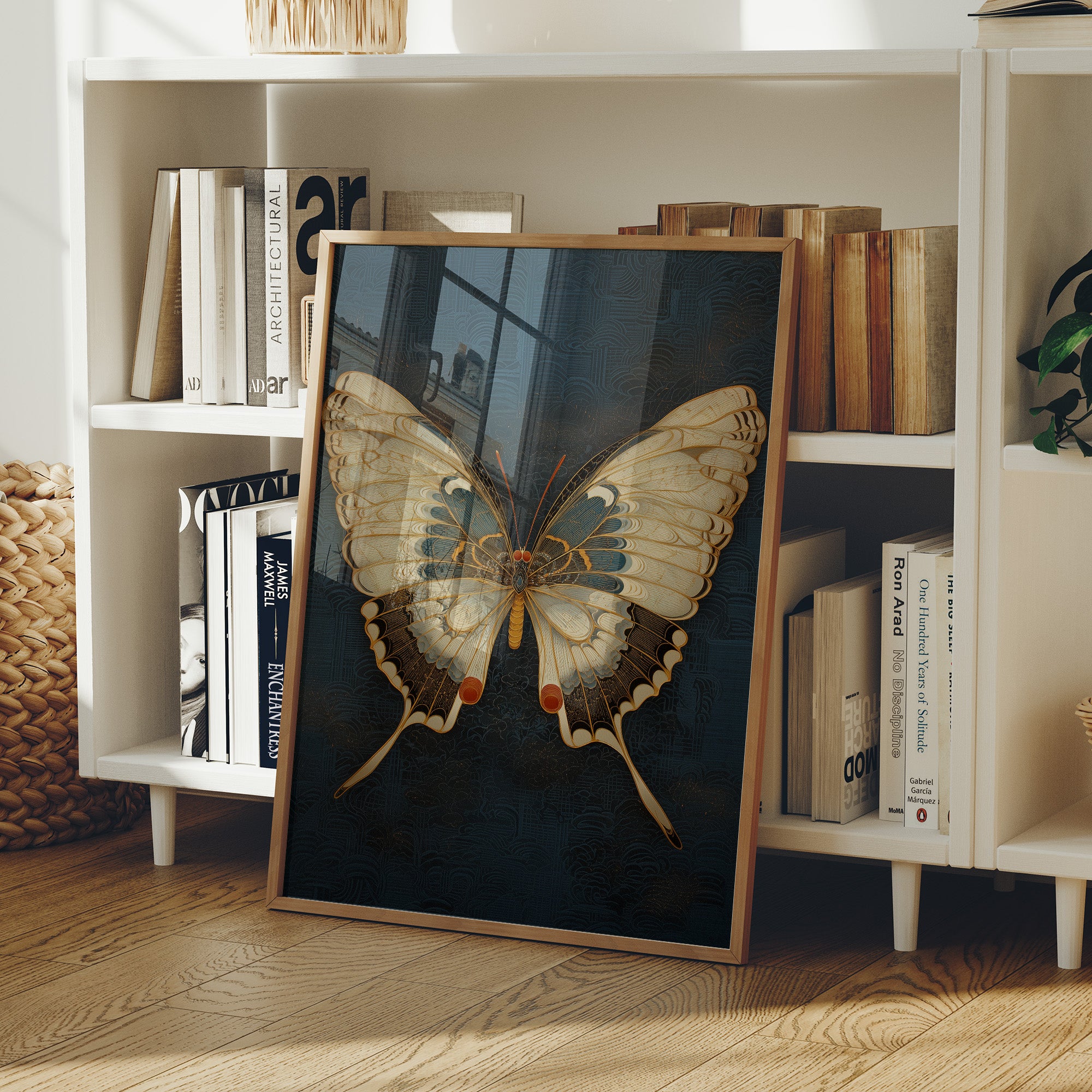 Moonlit Wings Tell Midnight Tales