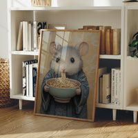 Tiny Master Savors Noodle Wisdom