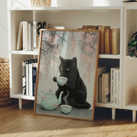Black Cat's Cherry Blossom Tea Time
