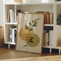 Bamboo Leaves Dance Through Golden Moons