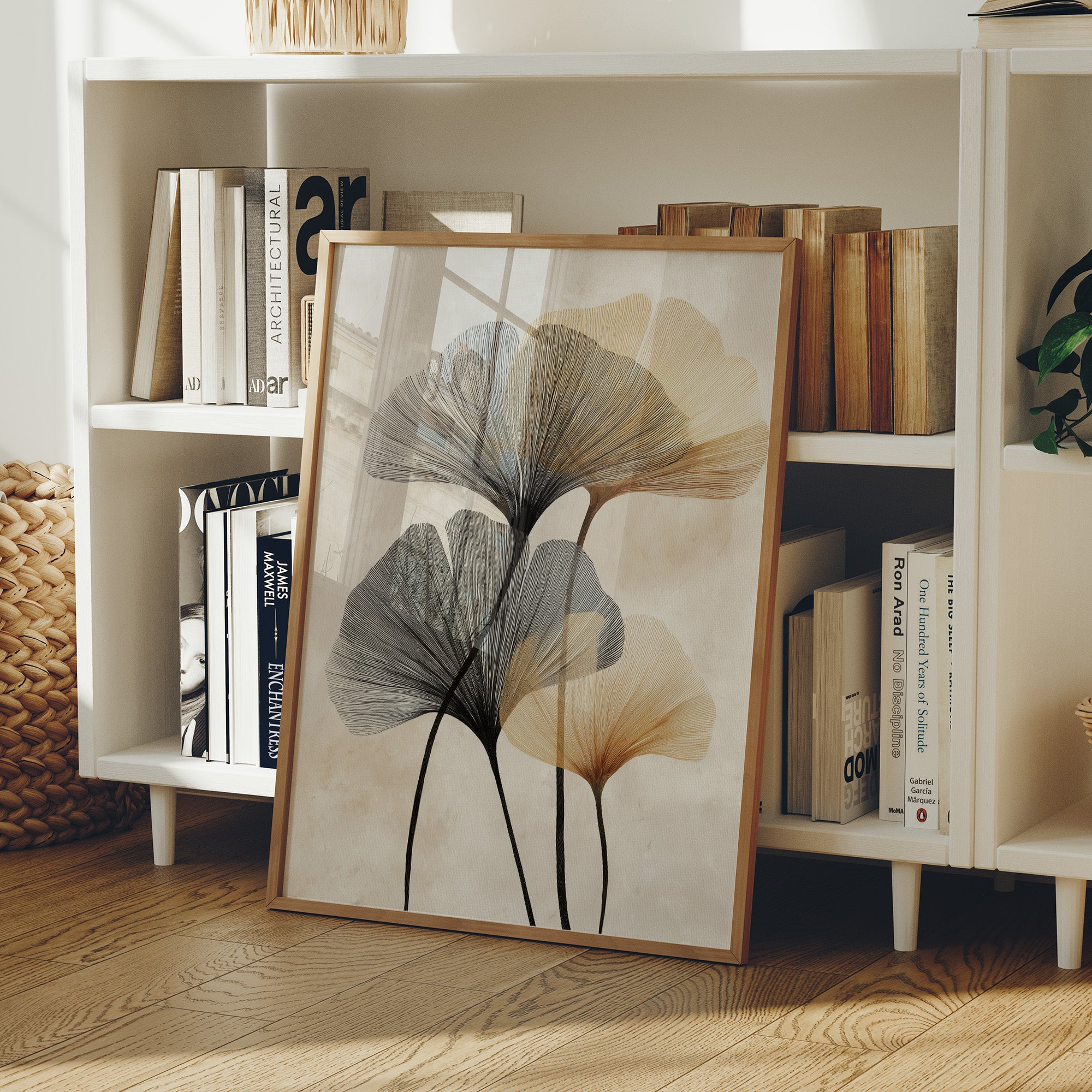 Ginkgo Leaves Dance Above Spirits