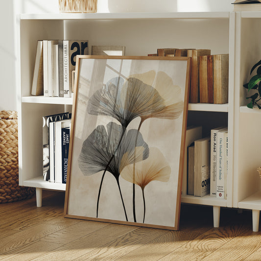 Ginkgo Leaves Dance Above Spirits