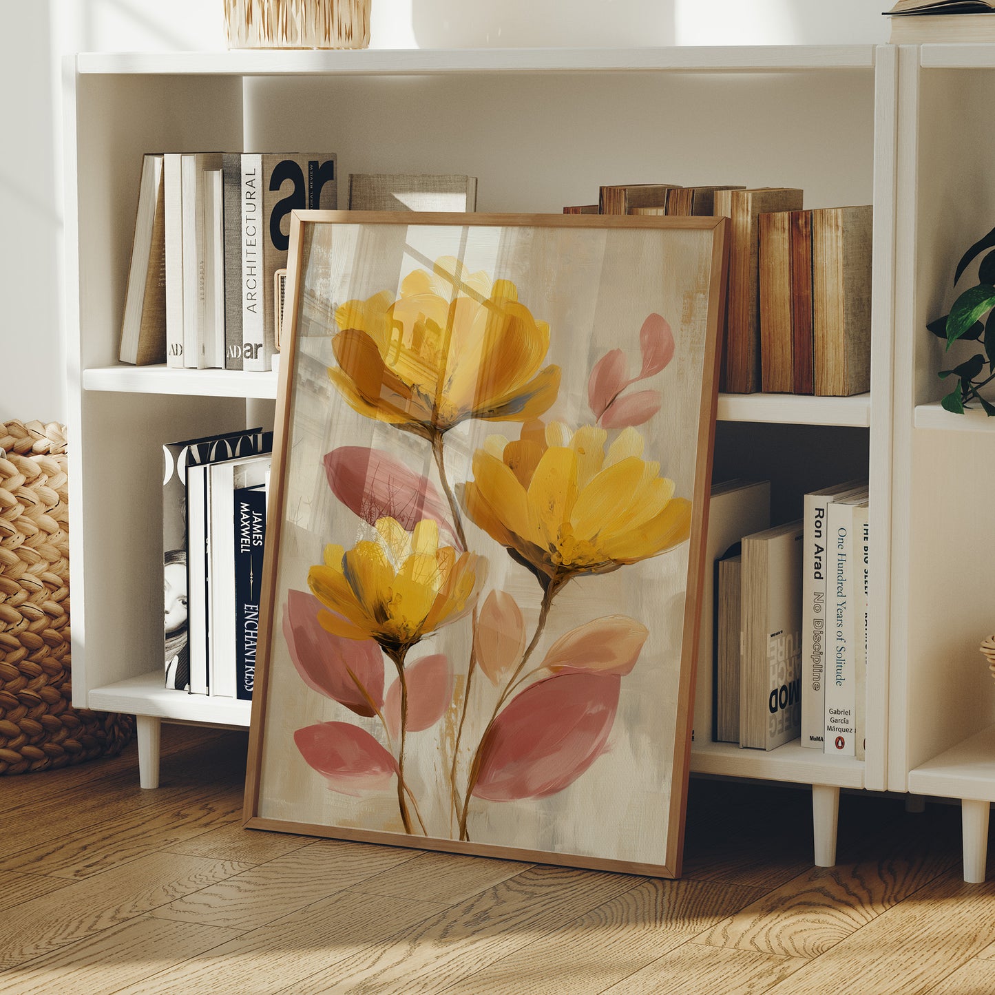 Golden Petals Dance In Morning Light