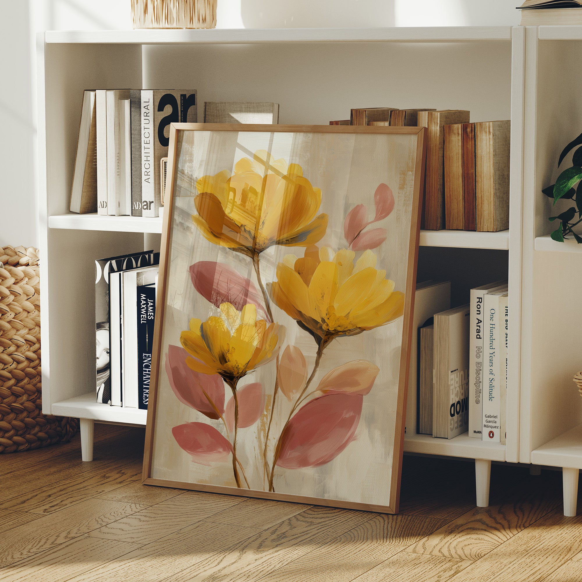 Golden Petals Dance In Morning Light