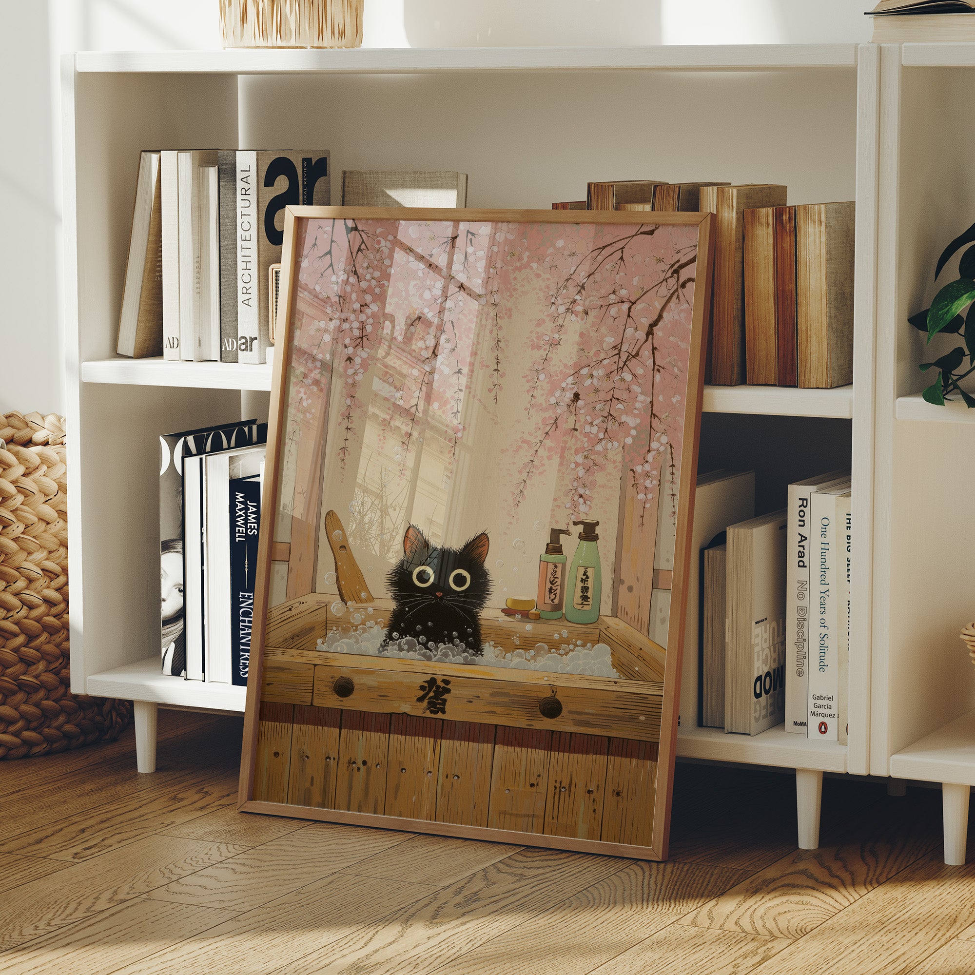 Curious Cat's Cherry Blossom Bath