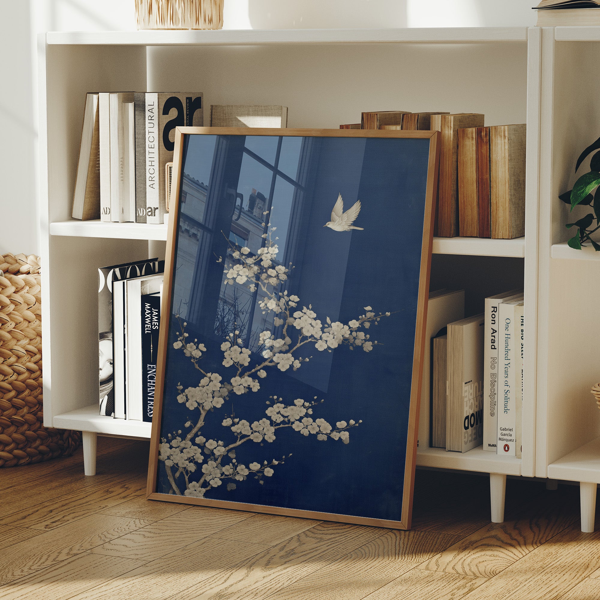 Midnight Blossoms Guide Sacred Doves