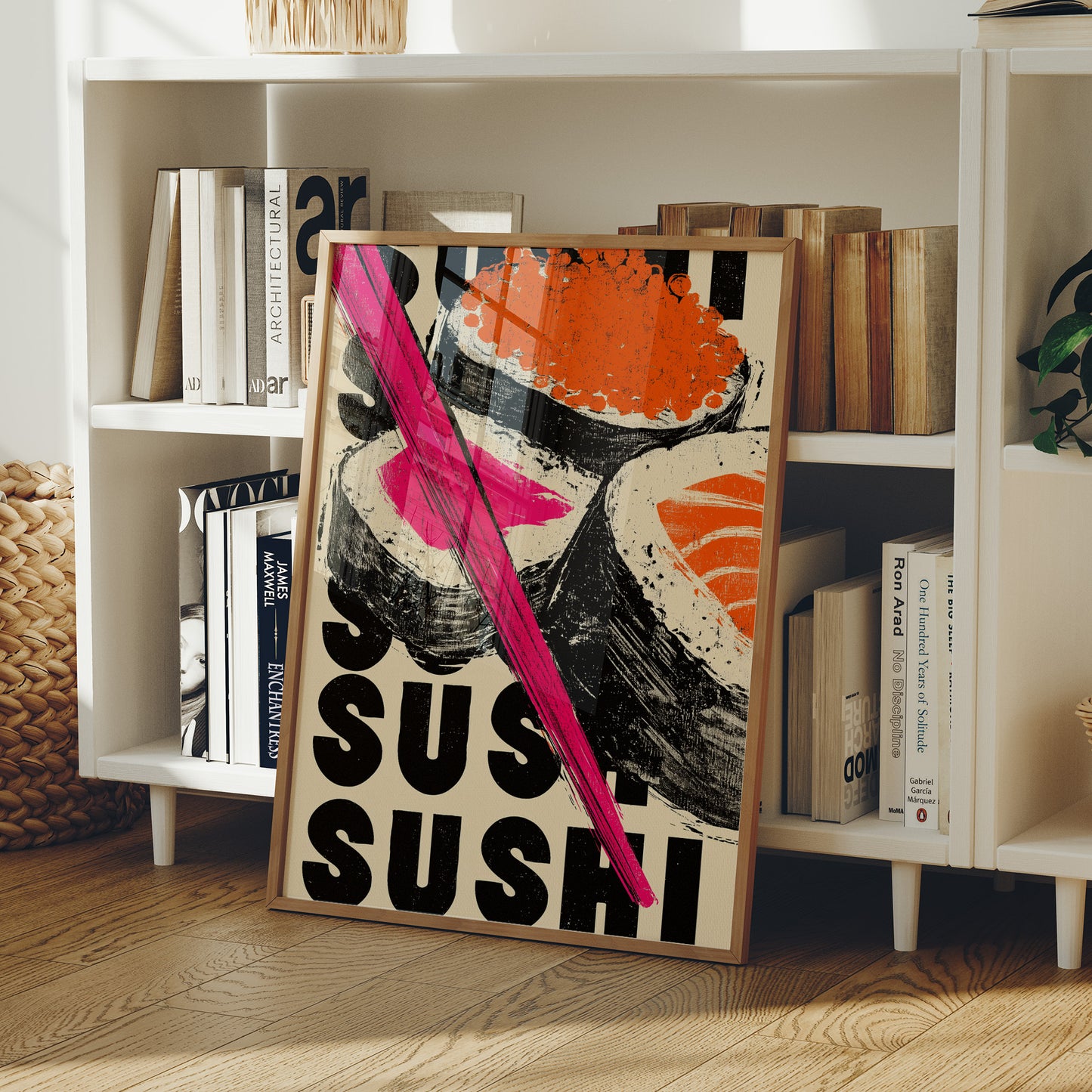 Bold Flavors Dance In Pink Light