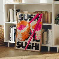 Bold Letters Dance In Neon Heat