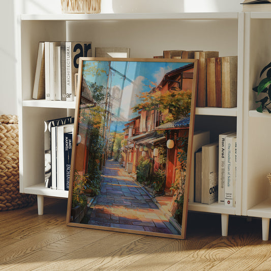 Kyoto Lanterns Light Ancient Streets