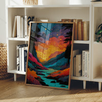 Fireflies Paint The River Valley