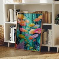 Poppies Dance In Midnight Gardens