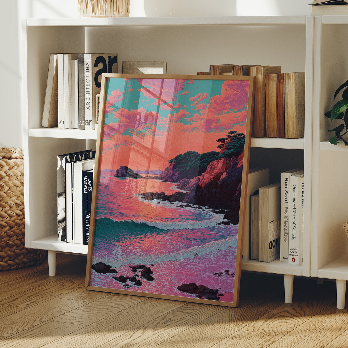 Coral Skies Paint Pacific Dreams