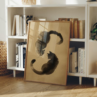 Feline Brushstrokes Share Quiet Secrets