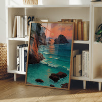 Coastal Cliffs Paint Summer's Farewell