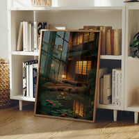 Lotus Dreams In Twilight Garden