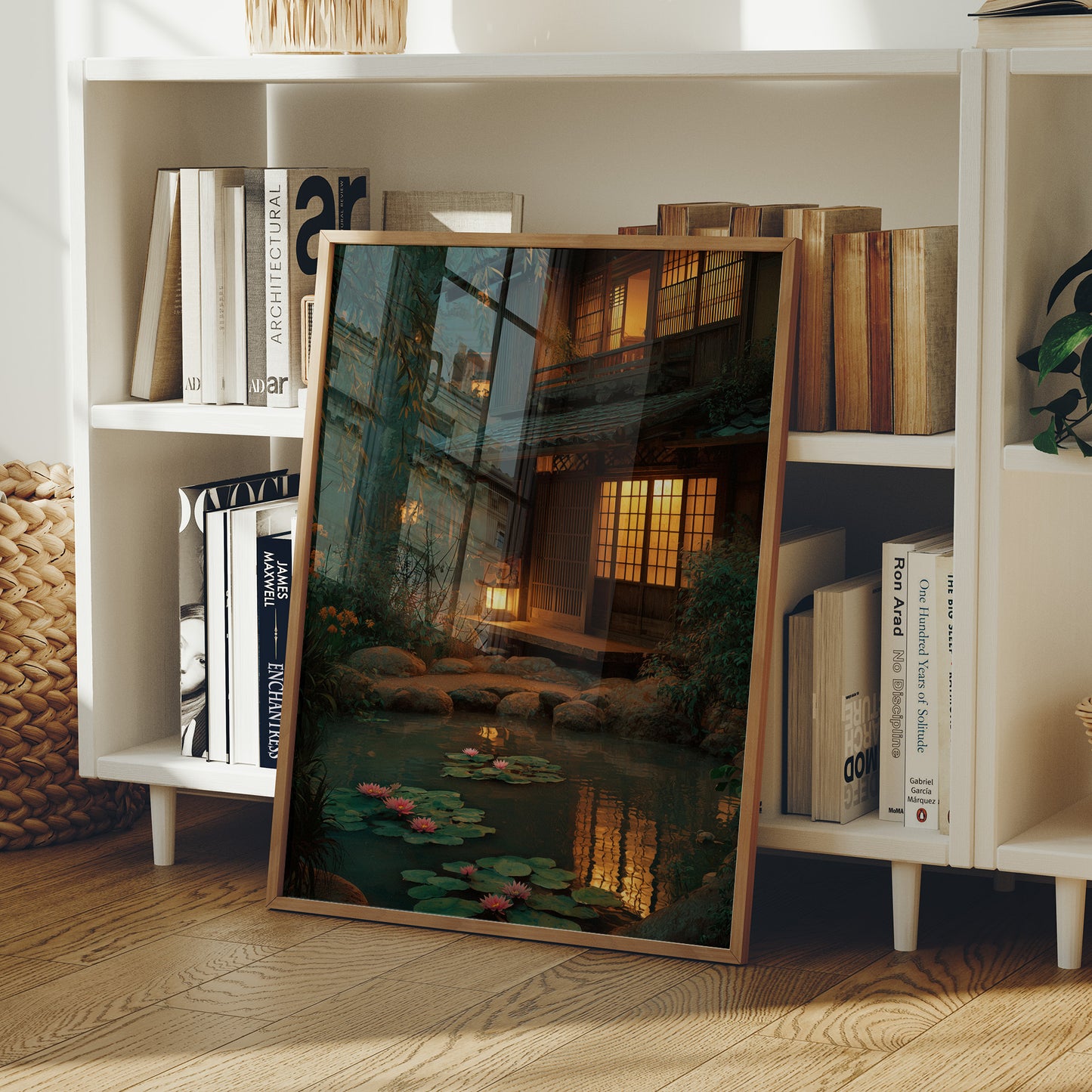 Lotus Dreams In Twilight Garden