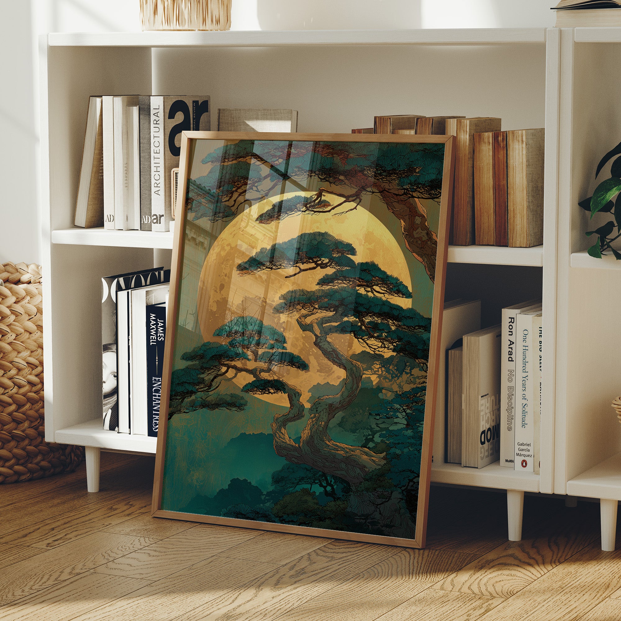 Moonlit Pines Tell Ancient Tales