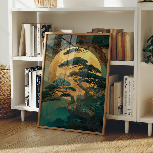 Moonlit Pines Tell Ancient Tales