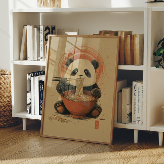 Panda's Cozy Ramen Adventure Story