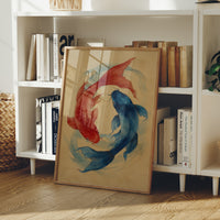 Koi Circle Their Ancient Dance