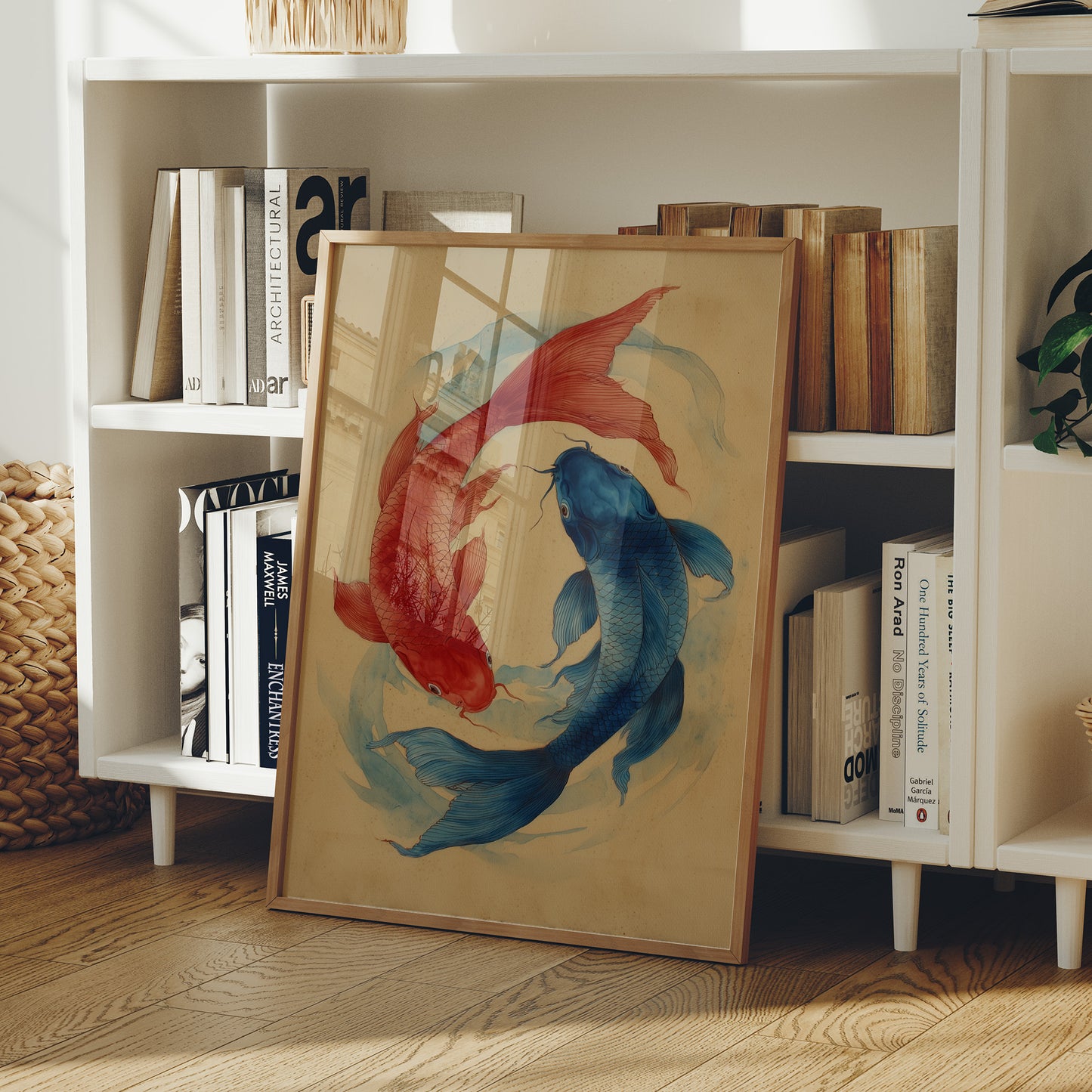 Koi Circle Their Ancient Dance