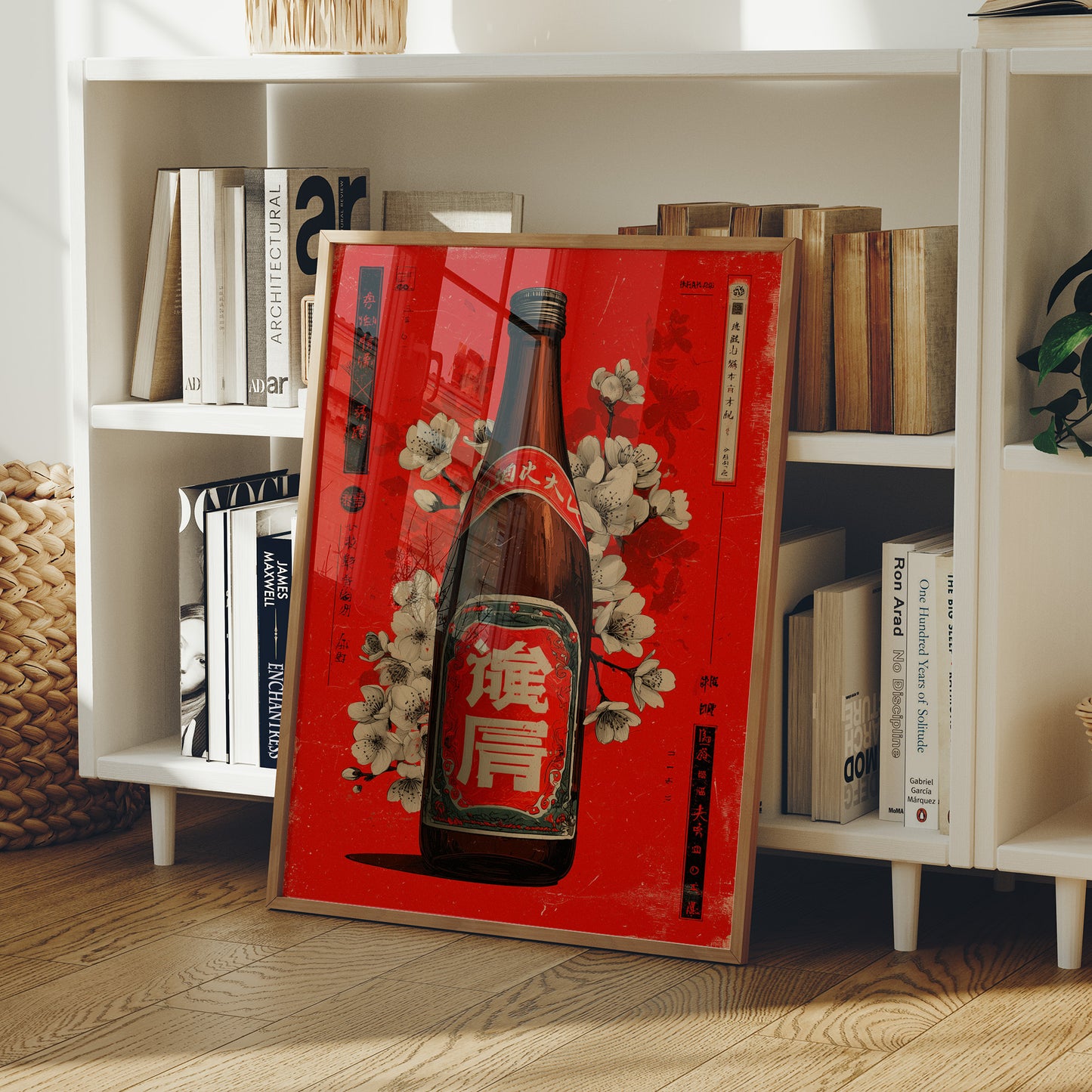 Cherry Blossoms Dance With Vintage Sake