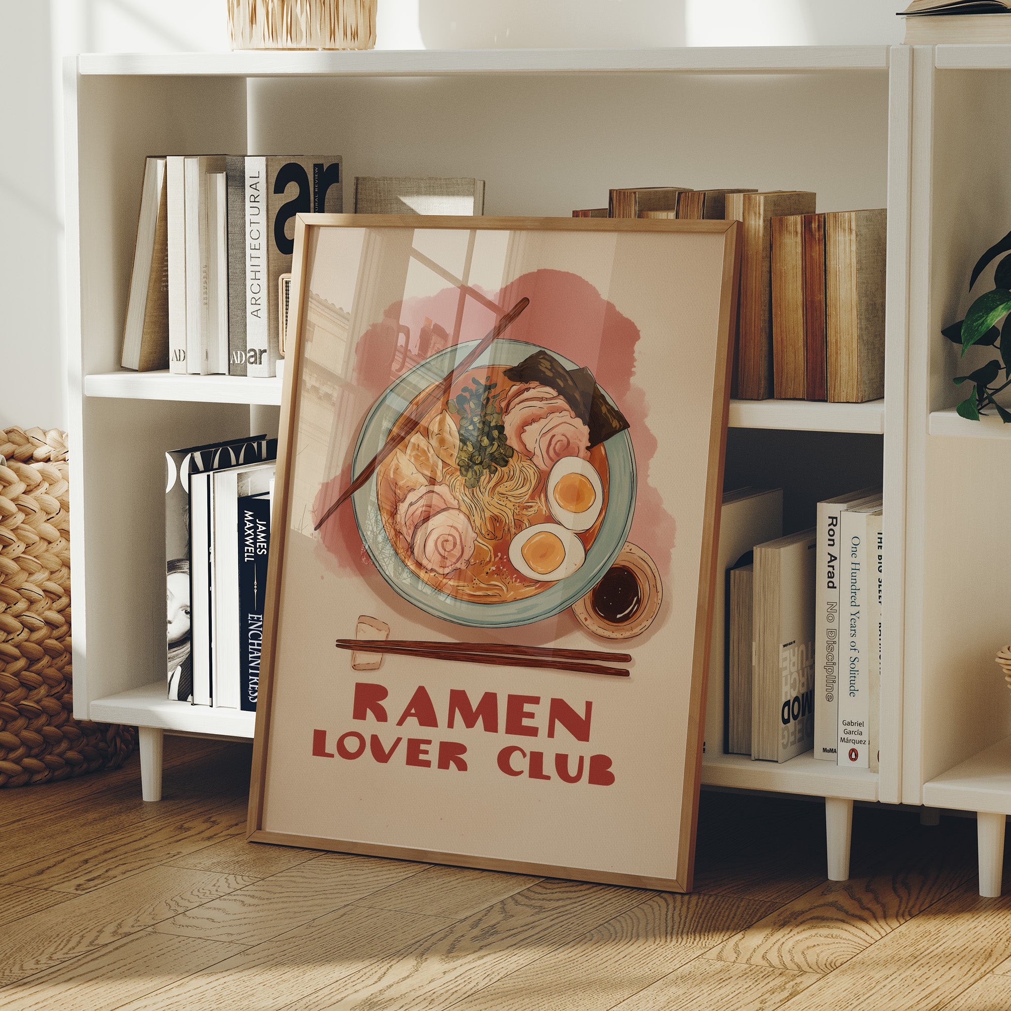 Noodles Dance In Coral Light