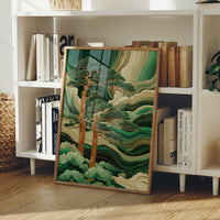 Emerald Winds Shape Ancient Pines