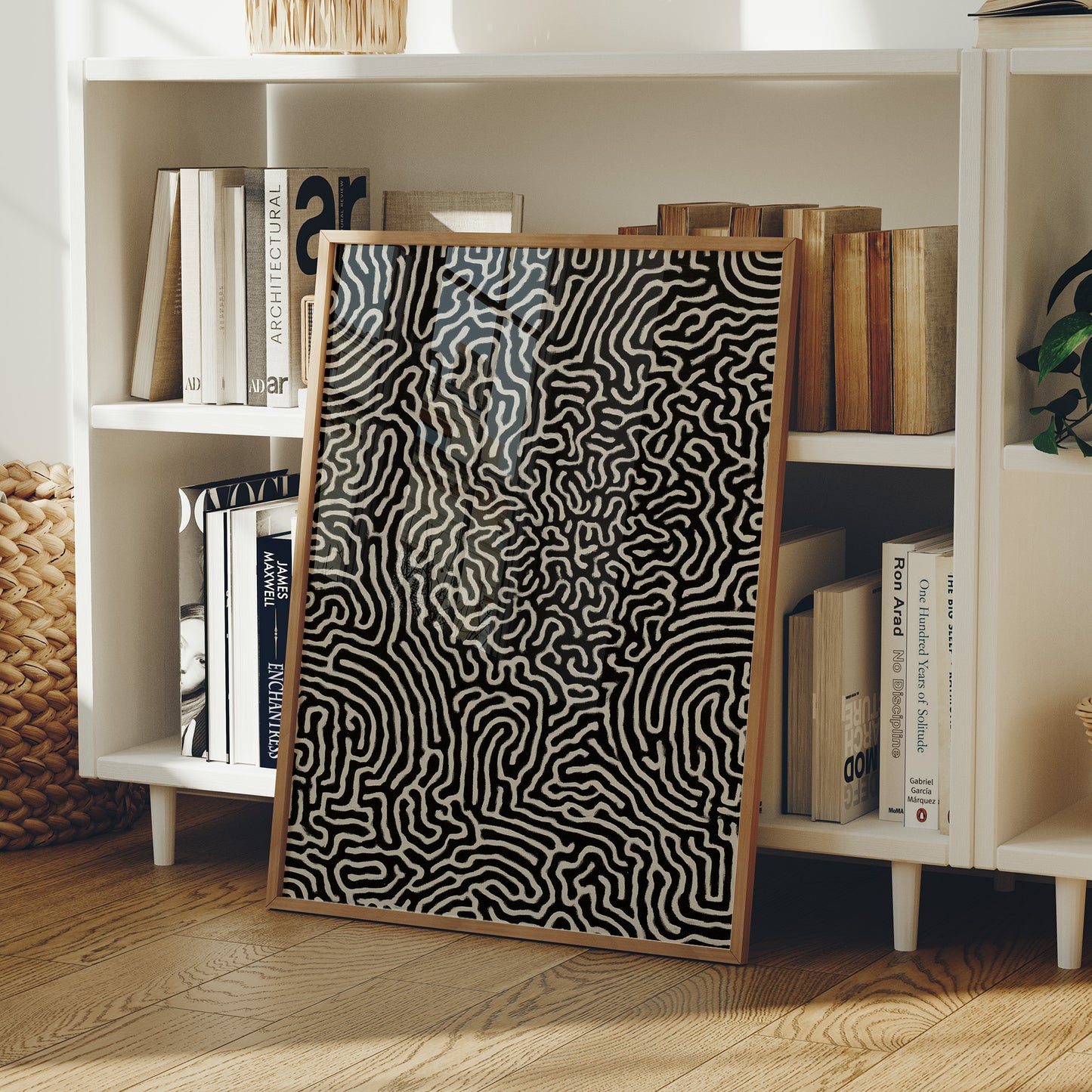 Labyrinth Lines Dance In Midnight