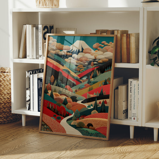 Mountain Path Weaves Sacred Stories