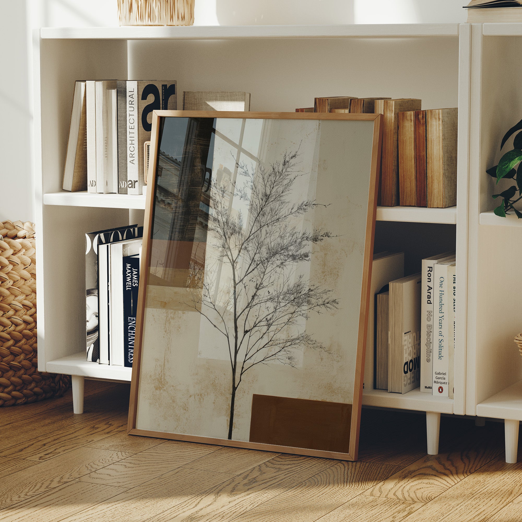 Delicate Branches Paint Winter's Memory