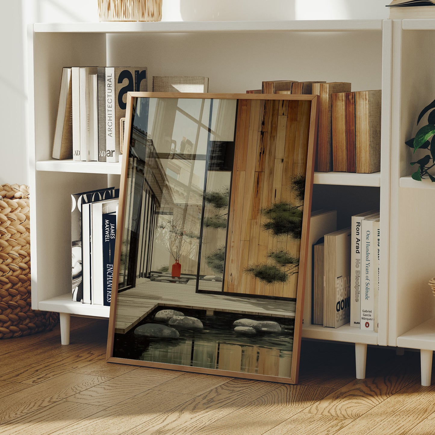 Zen Garden Reflects Modern Solitude