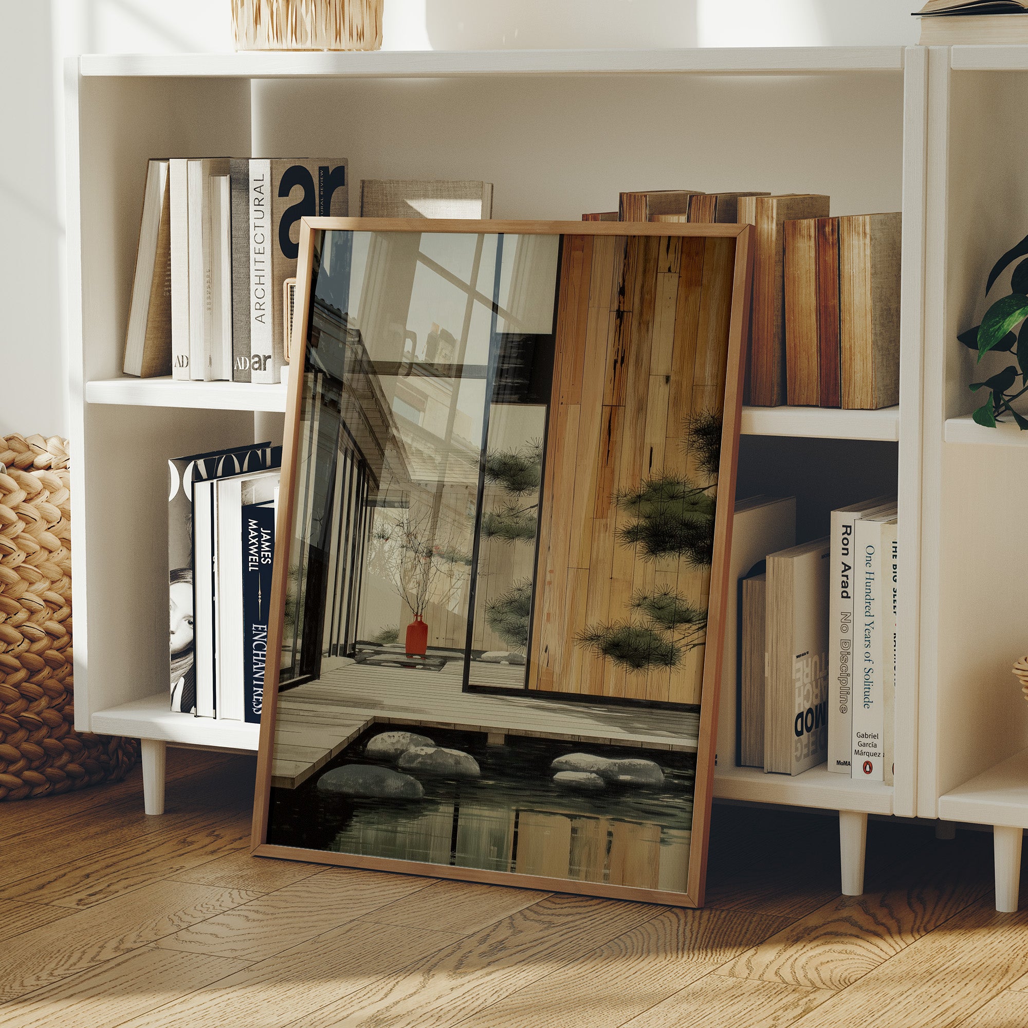 Zen Garden Reflects Modern Solitude