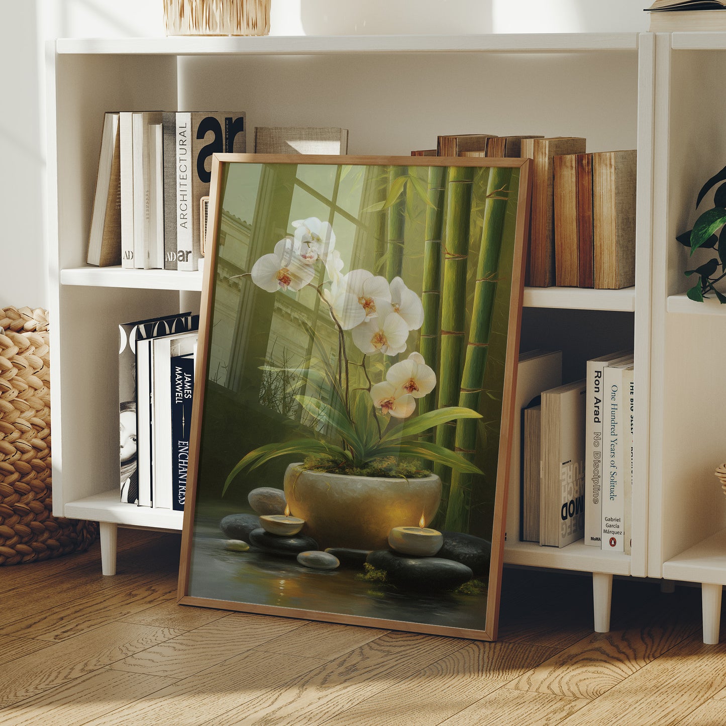 Bamboo Grove Holds Orchid Dreams